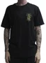 Camiseta Masculina Hurley End Off Manga Curta Estampada - Preto