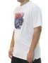 Camiseta Masculina Hurley Flower Sun Manga Curta Estampada - Branco