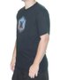 Camiseta Masculina Hurley Hexa Manga Curta Estampada - Preto