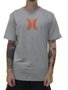 Camiseta Masculina Hurley Icon - Cinza Mesclado