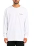 Camiseta Masculina Hurley Manga Longa Puff - Branco