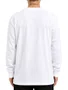 Camiseta Masculina Hurley Manga Longa Puff - Branco