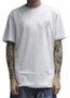 Camiseta Masculina Hurley Marlin Manga Curta Estampada - Branco