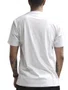 Camiseta Masculina Hurley Mini Icon II Manga Curta Estampada - Branco