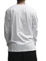 Camiseta Masculina Hurley Mini Icon II Manga Longa Estampada - Branco