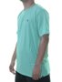 Camiseta Masculina Hurley Mini Icon Manga Curta Estampada - Verde Agua
