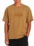 Camiseta Masculina Hurley Noise Manga Curta Estampada - Bege