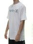 Camiseta Masculina Hurley O & O Manga Curta Estampada - Branco