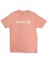 Camiseta Masculina Hurley O&O Solid Manga Curta Estampada - Rosa