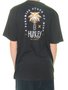 Camiseta Masculina Hurley Palms Manga Curta Estampada - Preto