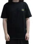 Camiseta Masculina Hurley Sea Monster Manga Curta Estampada - Preto