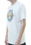 Camiseta Masculina Hurley Shark Manga Curta Estampada - Branco
