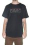 Camiseta Masculina Hurley Silk Estabilished Manga Curta Estampada - Preto