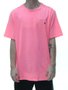 Camiseta Masculina Hurley Silk Heat Manga Curta - Rosa Neon