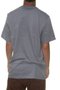 Camiseta Masculina Hurley Silk Icon Smoke Mannga Curta Estampada - Cinza
