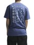 Camiseta Masculina Hurley Silk Level Manga Curta Estampada - Marinho