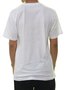 Camiseta Masculina Hurley Silk Locals Manga Curta Estampado - Branco