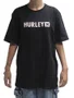 Camiseta Masculina Hurley Square Manga Curta Estampada - Preto