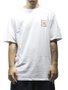 Camiseta Masculina Hurley Surf Club Manga Curta Estampada - Branco