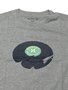 Camiseta Masculina Hurley Wave Song Manga Curta Estampada - Cinza/Mescla