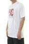 Camiseta Masculina Importada DC Aw Life And Death Manga Curta Estampada - Branco
