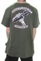Camiseta Masculina Independent Especial RTB Bombers Manga Curta Estampada - Verde Militar