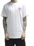 Camiseta Masculina Independent Fire Starter Manga Curta Estampada - Branco
