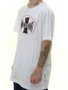 Camiseta Masculina Independent ITC Span Manga Curta Estampada - Branco
