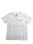 Camiseta Masculina Infantil Freesurf Wave Manga Curta Estampada - Branco