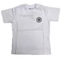 Camiseta Masculina Infantil Session Chest Logo Manga Curta Estampada - Branco