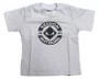 Camiseta Masculina Infantil Session Logo Skate 2003 Manga Curta Estampada - Branco