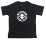 Camiseta Masculina Infantil Session Logo Skate 2003 Manga Curta Estampada - Preto