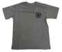 Camiseta Masculina Juvenil Session Chest Logo Manga Curta Estampada - Cinza Mesclado
