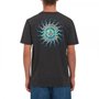 Camiseta Masculina Juvenil Volcom Fried - Preto/Mescla