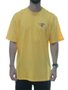 Camiseta Masculina Lakai Silk Tornado Tee Manga Curta Estampada - Amarelo