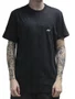 Camiseta Masculina Lost Basic Lost Manga Curta Estampada - Preto