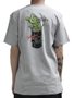 Camiseta Masculina Lost Beach Trash Manga Curta Estampada - Cinza/Mescla