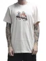 Camiseta Masculina Lost Crew Manga Curta Estampada - Khaki
