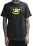 Camiseta Masculina Lost Horror Squid Manga Curta Estampada - Chumbo