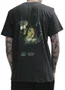 Camiseta Masculina Lost Horror Squid Manga Curta Estampada - Chumbo