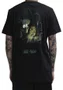 Camiseta Masculina Lost Horror Squid Manga Curta Estampada - Preto