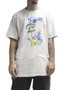 Camiseta Masculina Lost Love Mushtoons Manga Curta Estampada - Bege
