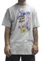 Camiseta Masculina Lost Mushroons Manga Curta Estampada - Cinza/Mescla