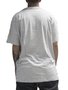 Camiseta Masculina Lost Mushroons Manga Curta Estampada - Cinza/Mescla