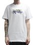 Camiseta Masculina Lost Namaste Club Manga Curta Estampada - Branco