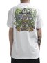 Camiseta Masculina Lost Namaste Club Manga Curta Estampada - Branco