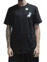 Camiseta Masculina Lost Reaper Manga Curta Estampada -  Preto