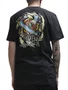Camiseta Masculina Lost Reaper Manga Curta Estampada -  Preto