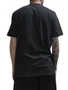 Camiseta Masculina Lost Saturn Eye Manga Curta Estampada - Preto