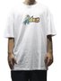 Camiseta Masculina Lost Spaced Out Manga Curta Estampada - Branco